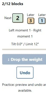 Controls and readouts from the same screen