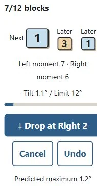 Controls and readouts from the same screen