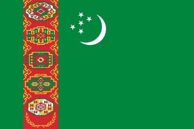 Flag of Turkmenistan