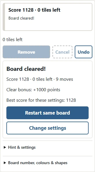 Result and another attempt